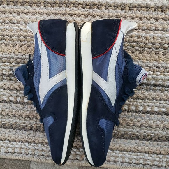 Vintage 80s Official USA AAU Amateur Athletics Union MENS Size 9 low-Top Shoes
